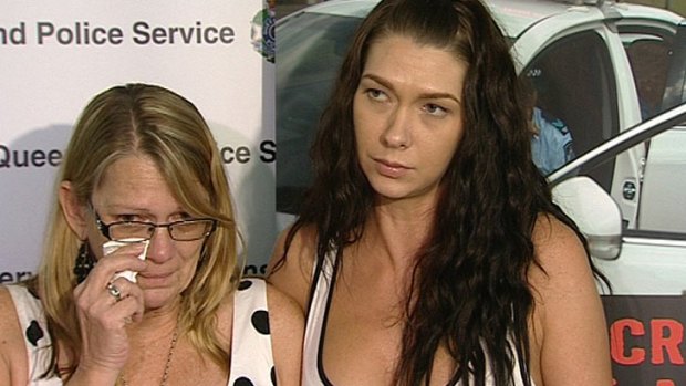 Shandee Blackburn's mother Vicki and sister Shanna make a public appeal for information.