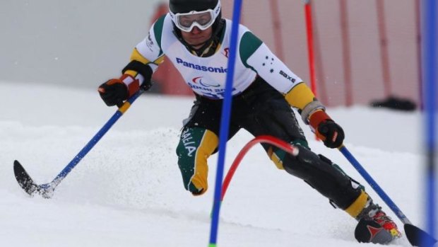 Toby Kane is Australia's first medal-winner of the Sochi Winter Paralympics.