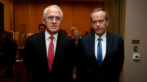 Malcolm Turnbull and Bill Shorten.