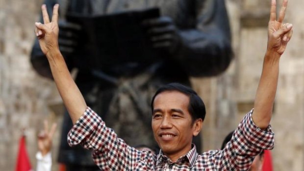 Joko Widodo has asked his supporters 'guard' the count in Indonesia's 480,000 polling booths.