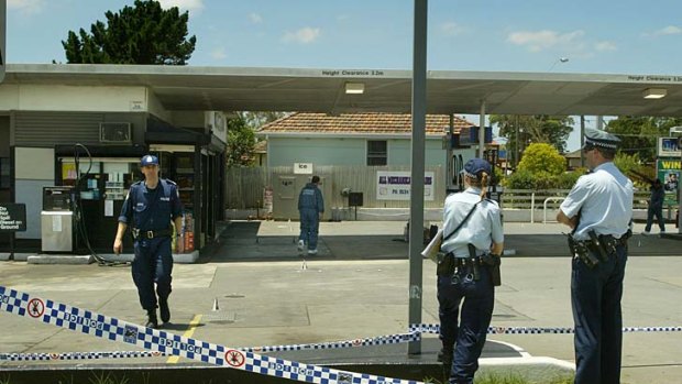 The Mobile petrol station in Peakhurst where Gao Jin was fatally stabbed in 2003.