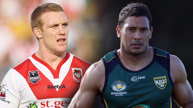 All good . . . once public enemies Ben Creagh and Justin Hodges say there is no bad blood between them.