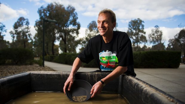 Geoscience Australia's Richard Blewett believes a massive asteroid impacted Earth near Winton.