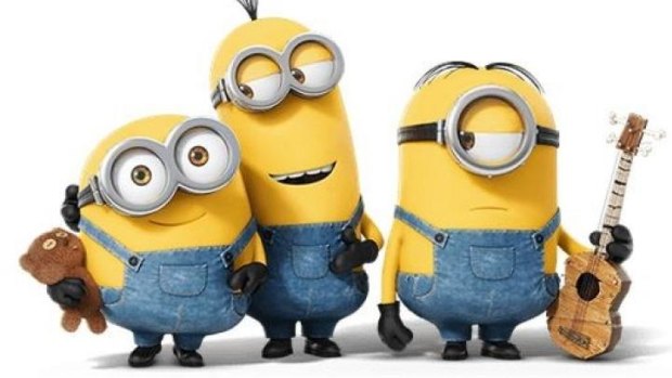 Plenty to say: the Minions at the centre of the controversy.