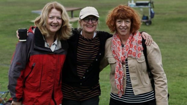 Director Gillian Armstrong with writer Katherine Thomson and line-producer Catherine Flannery.