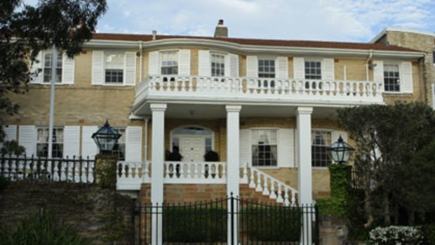 Austerity drive ... the Vaucluse home of the British consul-general will be sold.