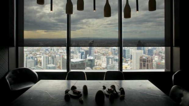 Fine dining and grand views of Melbourne from Vue de Monde.