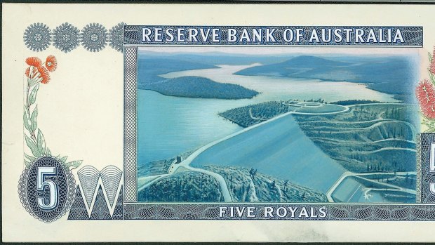 The five royal note, bedecked with native flowers and dams on the Snowy River.