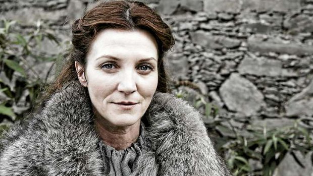 Michelle Fairley as Catelyn Stark.