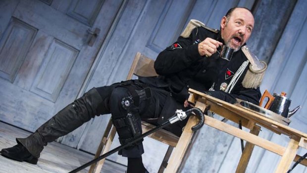 Power trip ... Spacey plays Shakespeare's charismatic dictator in <i>Richard III</i> at London's Old Vic theatre.