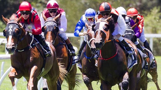 Good thing &#8230; That's A Good Idea, right, rolled forward and kept going to upset the hot favourite in the first at Warwick Farm.