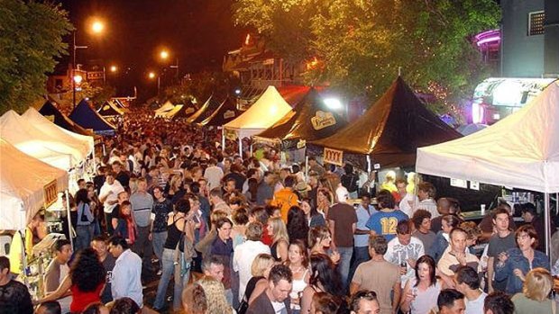 The Caxton Street Seafood and Wine Festival.
