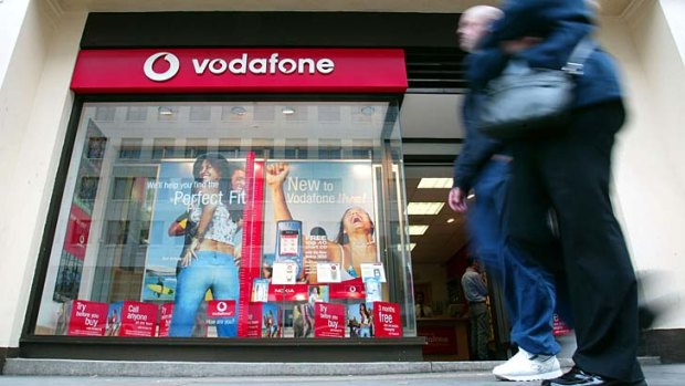 Tactics: Vodafone is pushing to get rent cuts for its shops.