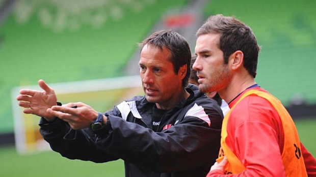 Melbourne Heart coach John van't Schip  (left) is thrilled with the acquisition of Maycon Carvalho Inez.
