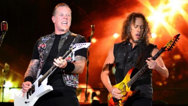 <i>Metallica</i>: not as loud as Taylor Swift. Sometimes.