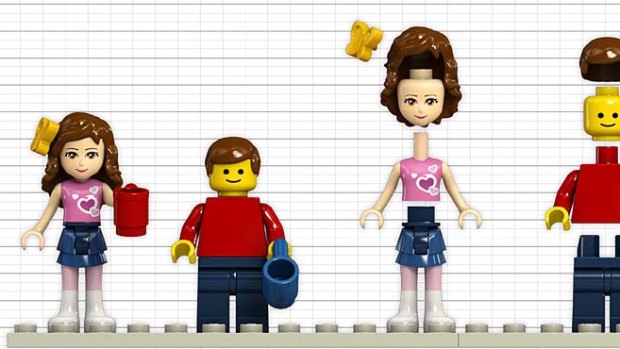 What girls want ... Lego hopes Friends will broaden its appeal.