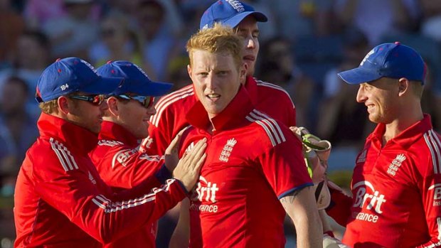 England's Ben Stokes gave James Faulkner an unsportsmanlike send-off, according to the match referee.