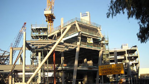 The new Perth Arena entertainment centre has been plagued by delays.