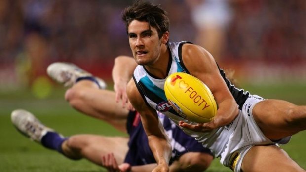Chad Wingard is one of Port's small forwards whom Hawthorn will need to keep in check.