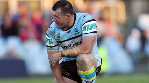 Eager to return: Paul Gallen may return to face the Panthers this weekend.