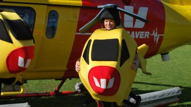 Teacher Asti Jorgensen is raising awareness of the Westpac Lifesaver Rescue Helicopter service in this weekend's Swan River Run.