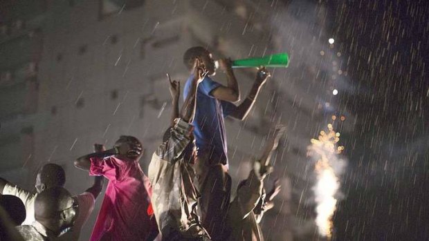 Pre-independence celebrations in South Sudan.