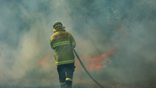 A bushfire watch and act warning has been issued for residents for in Southern River