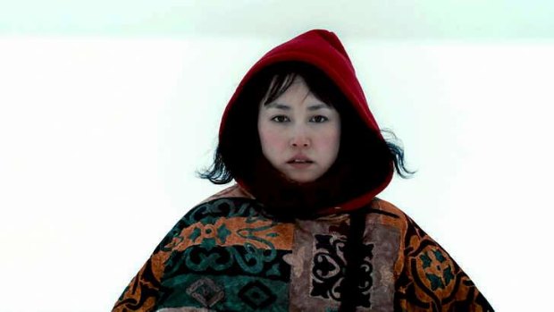 Rinko Kikuchi as the title character in <i>Kumiko, The Treasure Hunter</i>.