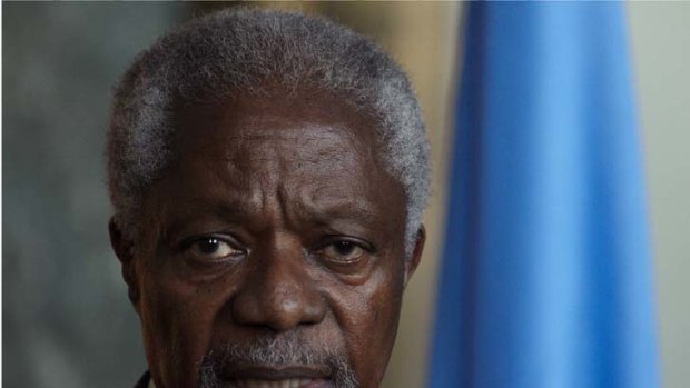 Envoy ... Kofi Annan.