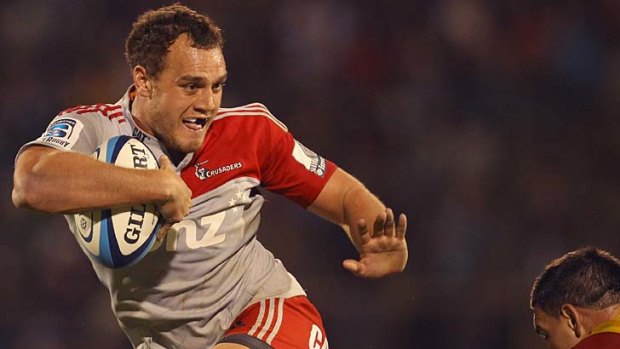 Israel Dagg of the Crusaders is out for the remainder of the Super Rugby season.