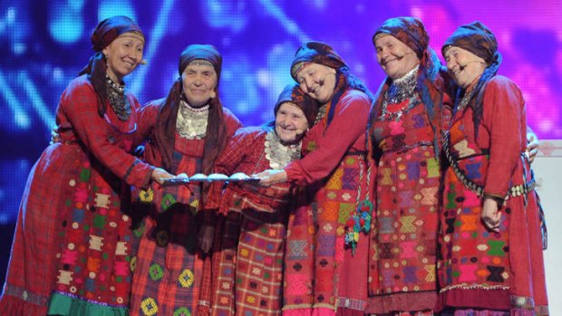 Russia's singing 'babushki' from 2012's contest.