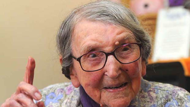 Miriam Schmierer passed away in her sleep at Masters Lodge nursing home in Hervey Bay, aged 112.