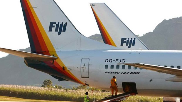 Fiji's flag carrier yesterday posted its first operating profit in three years.