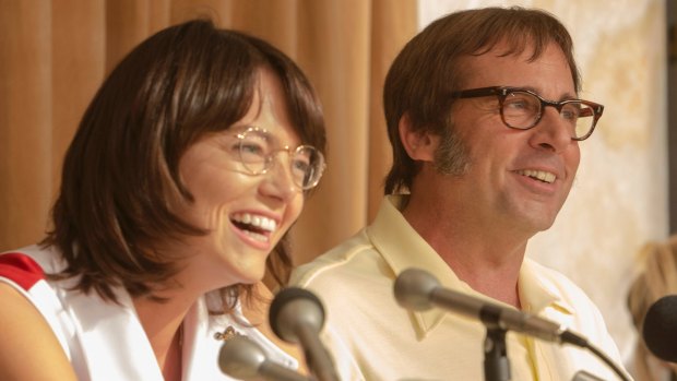 Tennis greats Billie Jean King (Emma Stone) and Bobby Riggs (Steve Carell) take the fight for gender equality onto centre court in a cultural examination that resonates today.