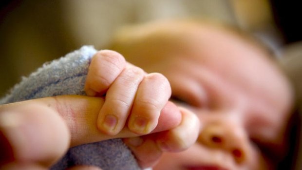 The number of babies is up but the national fertility rate continues to fall.
