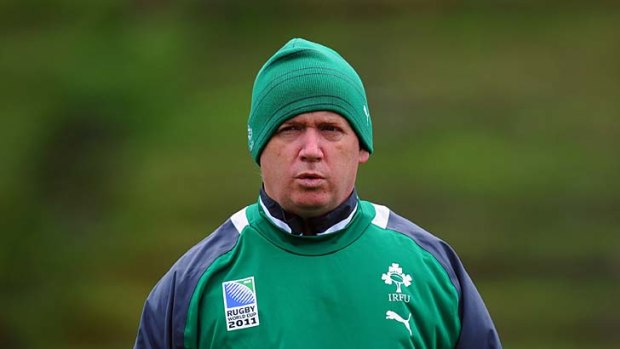 Same again ... Declan Kidney has kept faith with his World Cup squad.