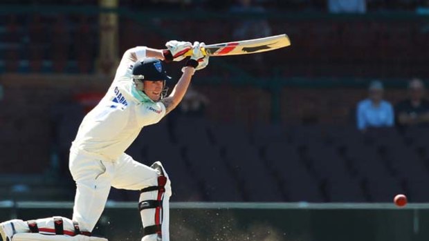 Michael Clarke holds the key for NSW's hopes of a first-innings advantage against Victoria.