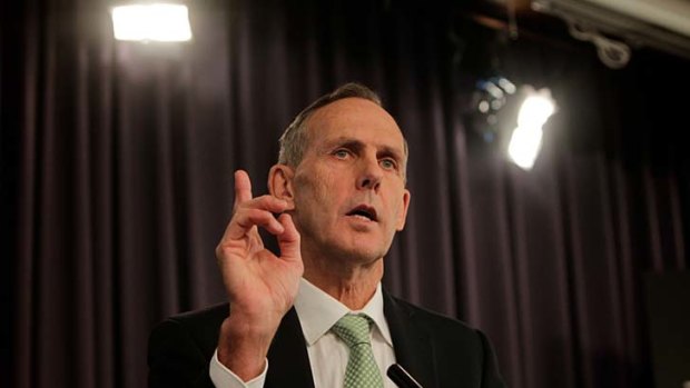 Bob Brown clarifies his position on foreign ownership at the National Press Club in Canberra.