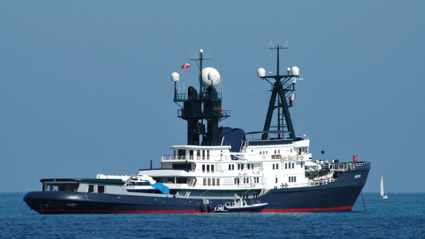 The Arctic P is the Packer family's 88-metre-long tinnie.