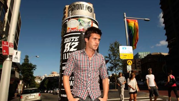 ''No idea what to do'' ... William Field, a youth worker, was beaten and abused at school for being gay. A new program aims to improve attitudes towards gay students.