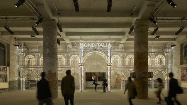 Monditalia exhibition at the 14th Venice Architecture Biennale, Italy.