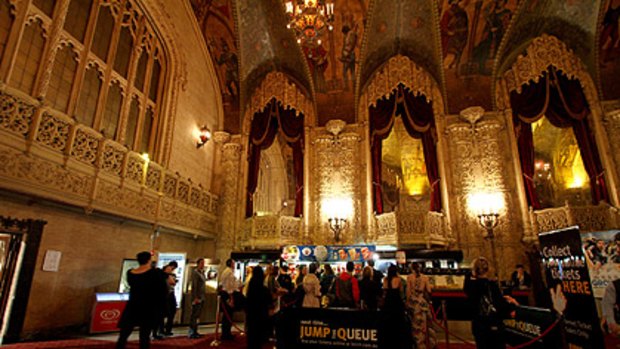 That's it, folks ... Brisbane's historic Regent Theatre has played its final film.