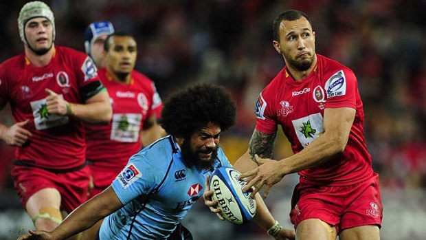 Missing link ... Quade Cooper's injury did the Reds no favours this season.