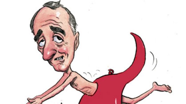 John Borghetti ... can't keep that flying kangaroo out of his head.