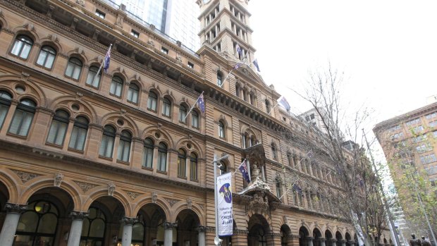 The Sydney GPO in Martin Place.