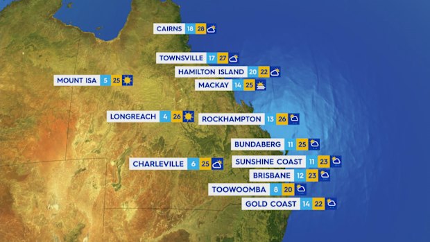 National weather forecast for Thursday July 17