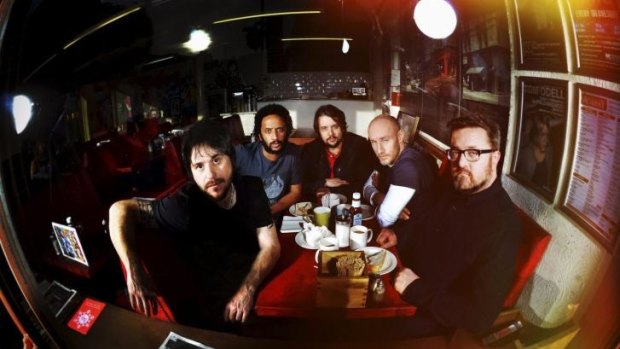 Rattling bones: British rockers Elbow play two big shows at the Sydney Opera House on October 25 and 26.