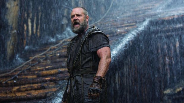 Russell Crowe's <i>Noah</i> not only survives but thrives at the US box office.