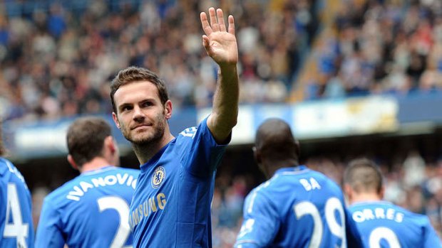 Surplus to requirements: Subject to a medical, Juan Mata will join Manchester United for a club record deal.
