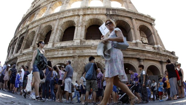 Tourists can now see Rome at a leisurely pace or join a jogging tour for a bit "more fun".